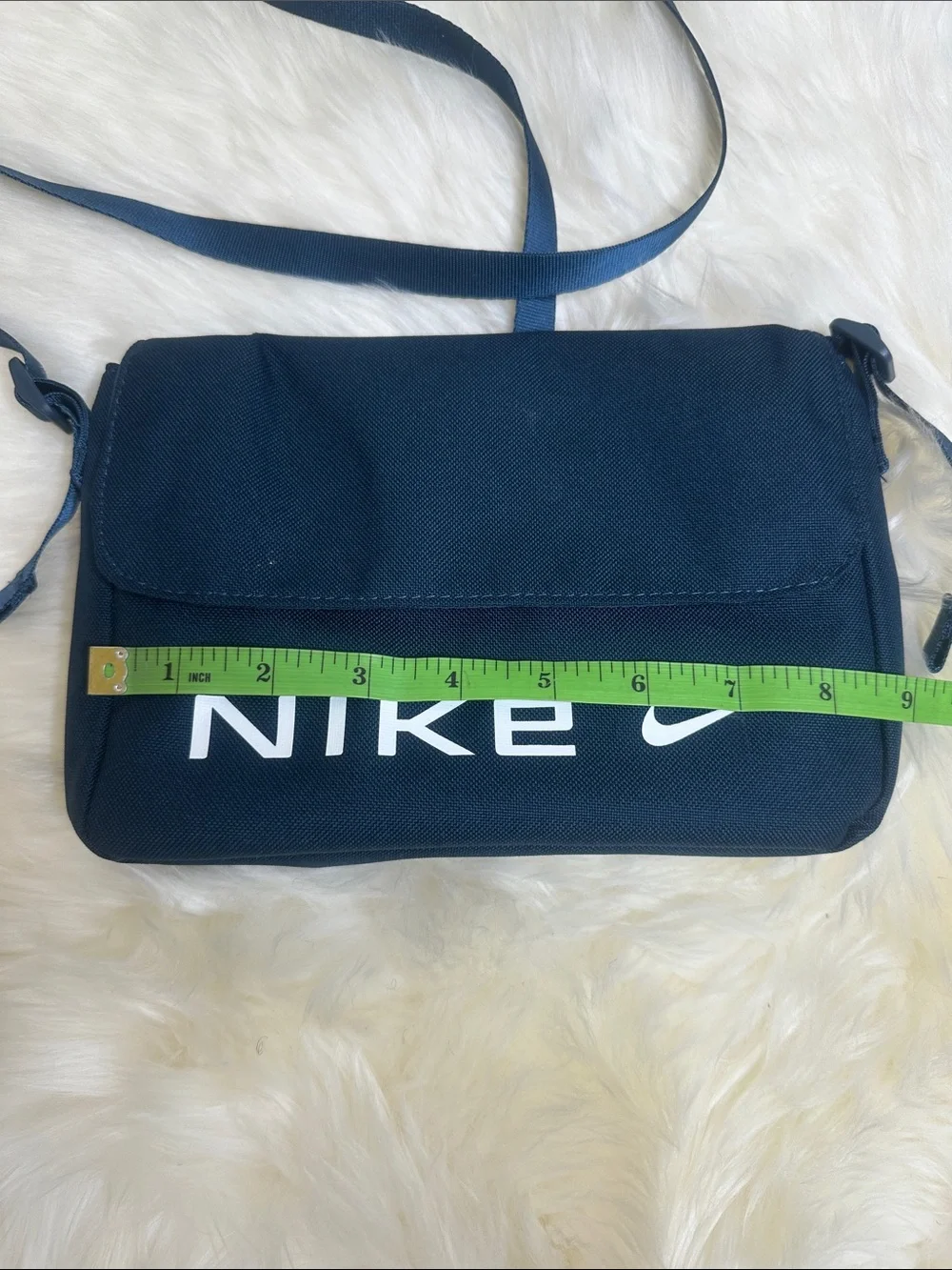 🆕NWOT Nike Futura Navy Crossbody Bag with White Logo